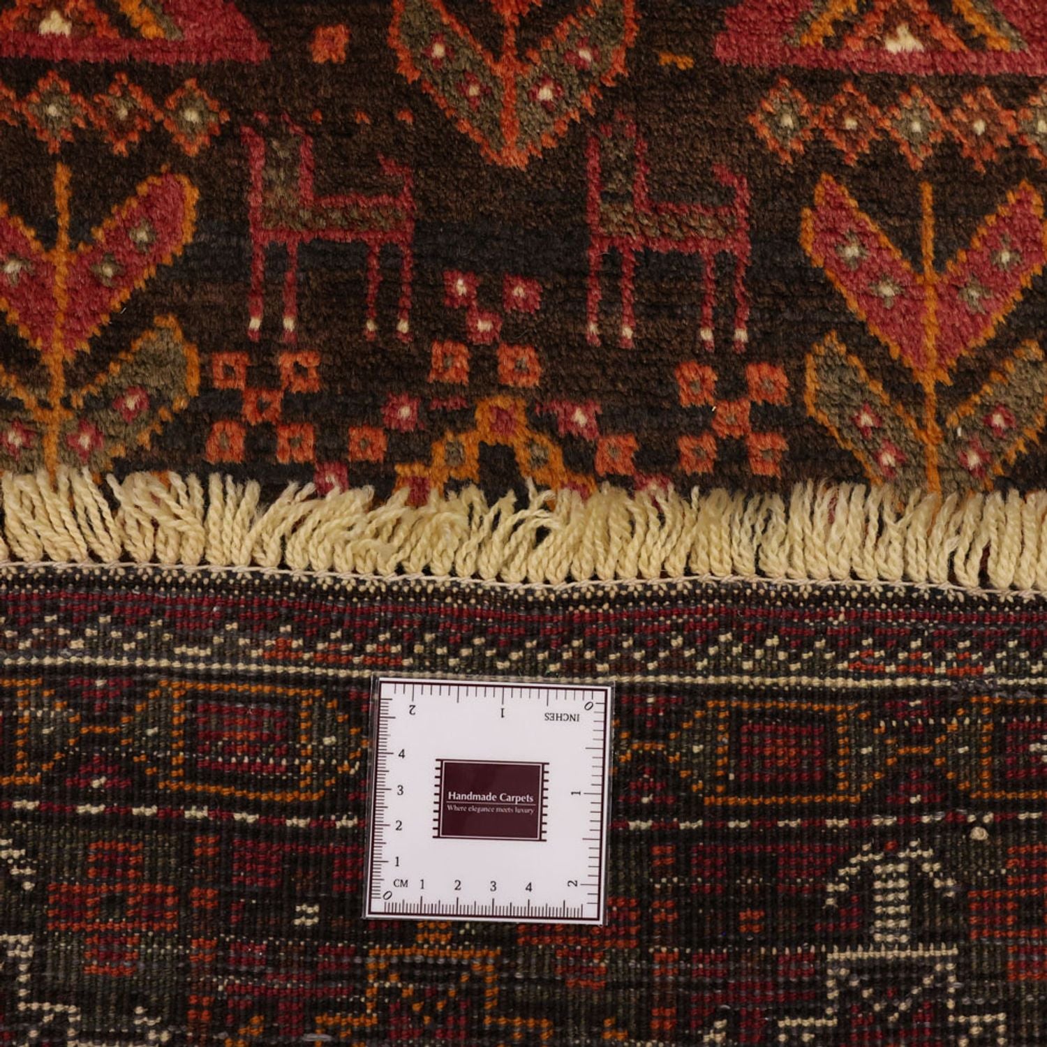 Tappeto corsia Tappeto Belutsch - 211 x 102 cm - multicolore