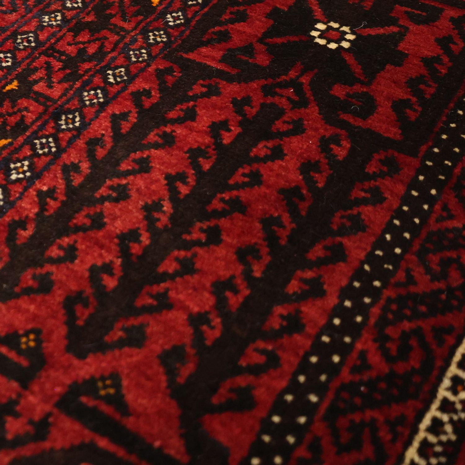 Tappeto corsia Tappeto Belutsch - 201 x 97 cm - rosso scuro