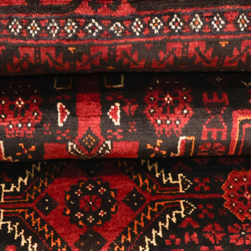 Tappeto corsia Tappeto Belutsch - 201 x 97 cm - rosso scuro