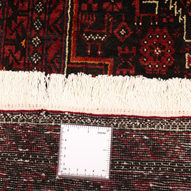 Tappeto corsia Tappeto Belutsch - 201 x 97 cm - rosso scuro