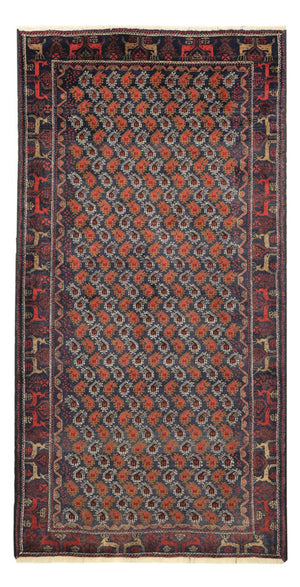 Tappeto corsia Tappeto Belutsch - 210 x 110 cm - multicolore