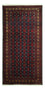 Tappeto corsia Tappeto Belutsch - 207 x 106 cm - rosso scuro