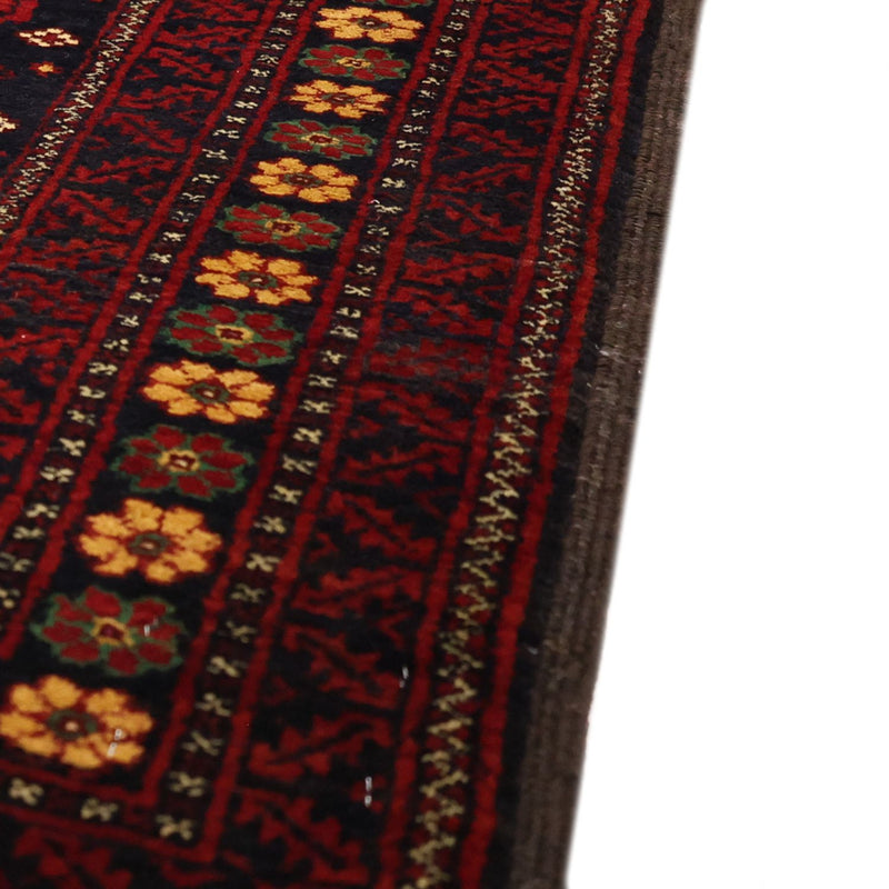 Tappeto corsia Tappeto Belutsch - 207 x 106 cm - rosso scuro