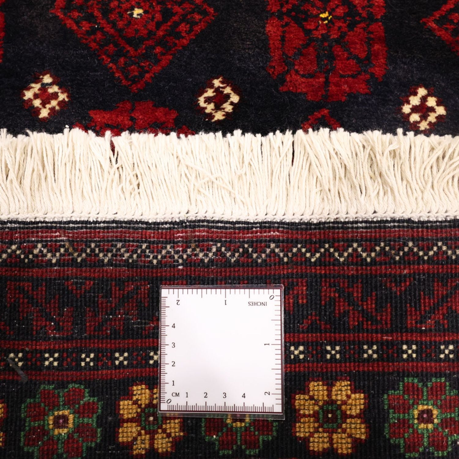 Tappeto corsia Tappeto Belutsch - 207 x 106 cm - rosso scuro