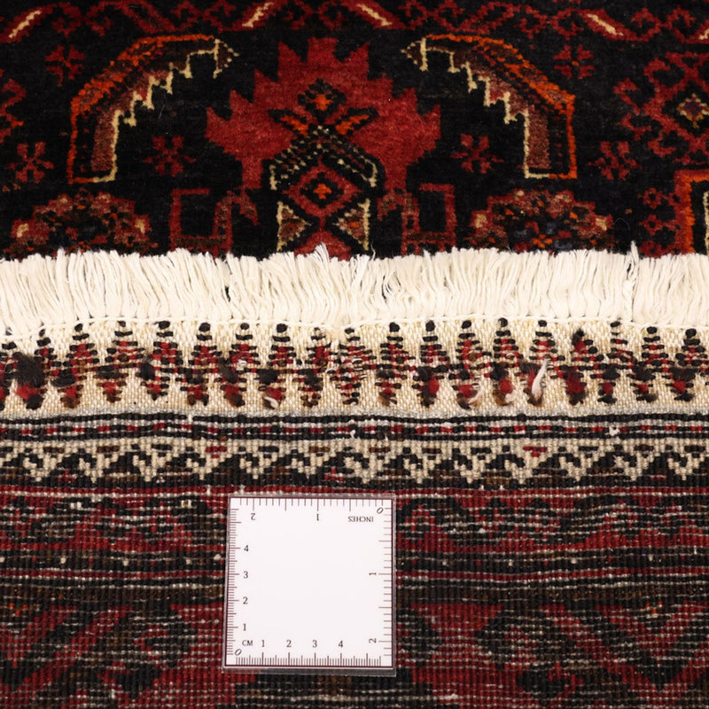 Tappeto corsia Tappeto Belutsch - 190 x 99 cm - rosso scuro