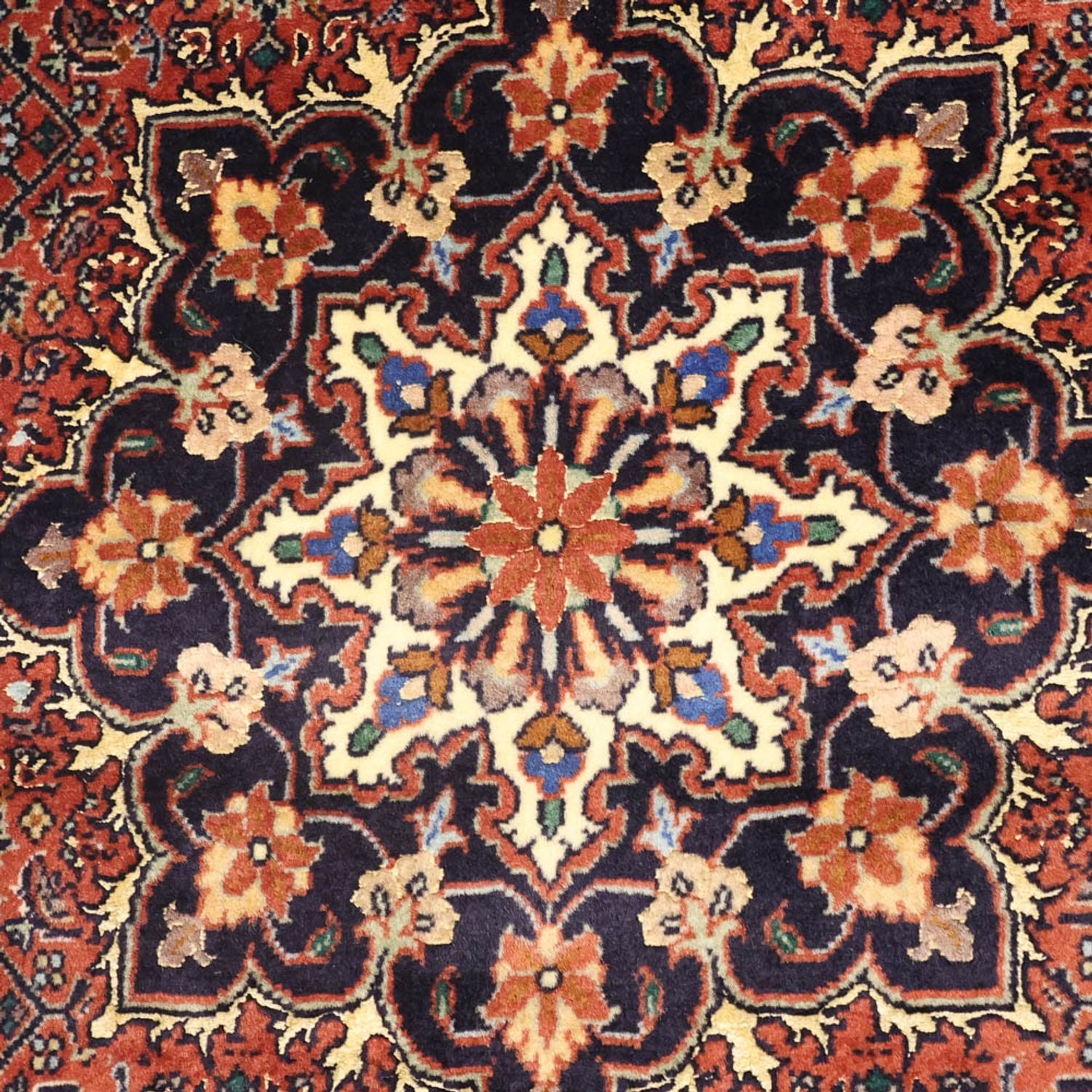 Tappeto Persero - Bidjar - Reale - 150 x 70 cm - rosso scuro