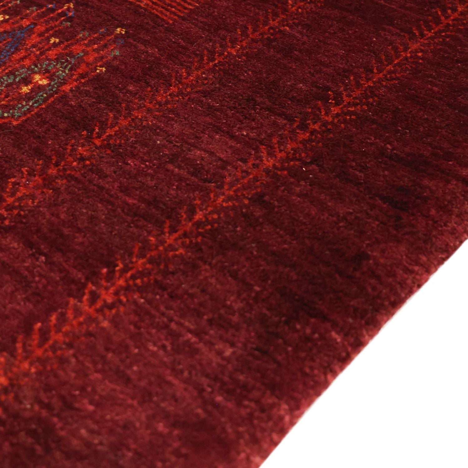 Tappeto Gabbeh - Kashkuli Persero - 150 x 84 cm - rosso