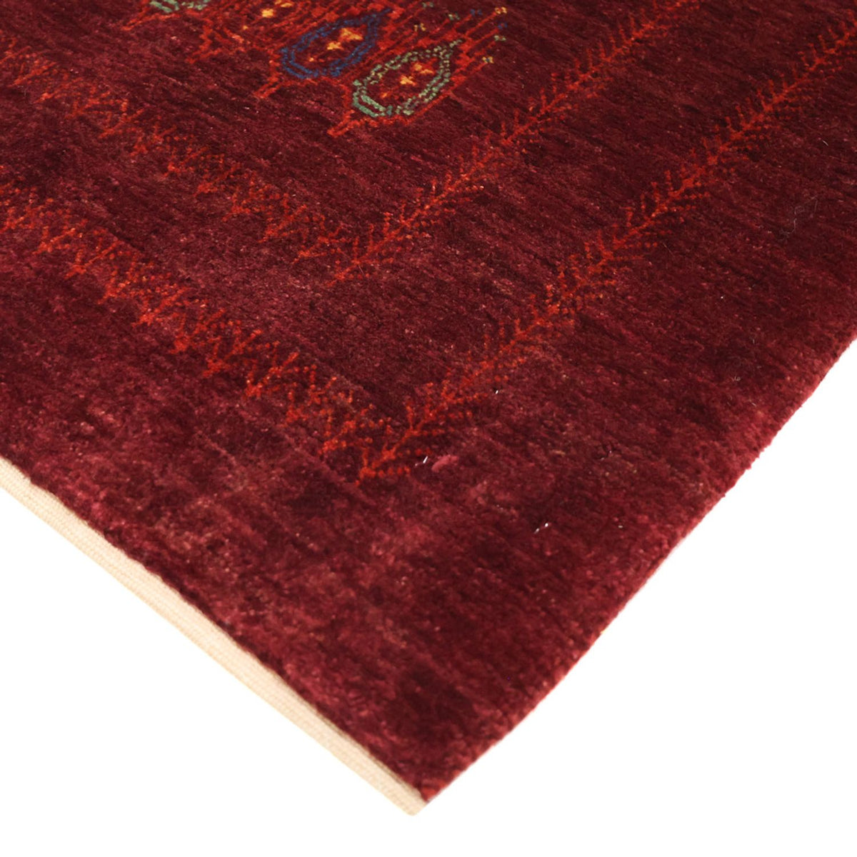 Tappeto Gabbeh - Kashkuli Persero - 150 x 84 cm - rosso