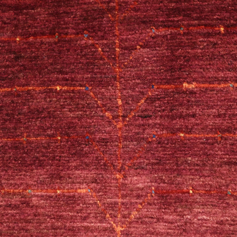Tappeto Gabbeh - Kashkuli Persero - 130 x 81 cm - rosso scuro