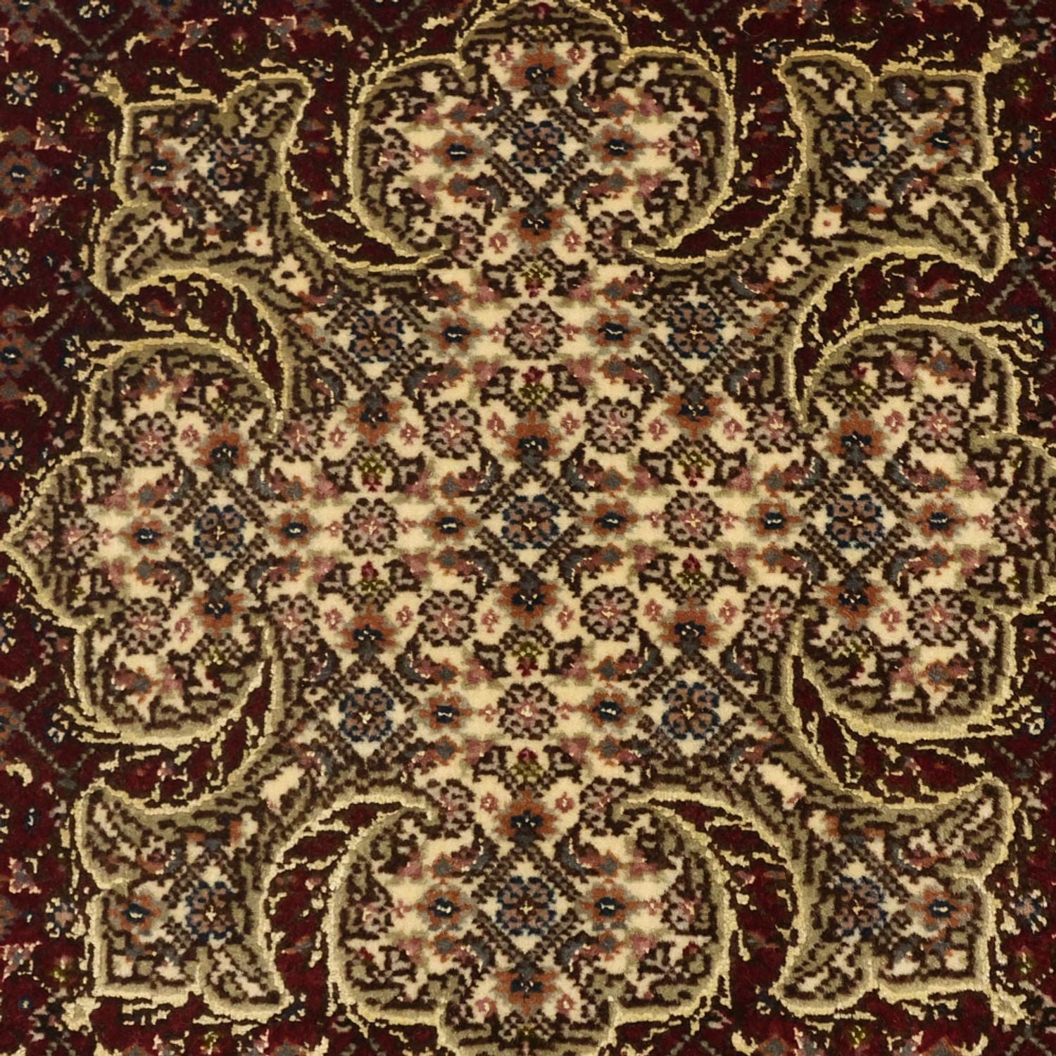 Tappeto Persero - Tabriz - Reale - 110 x 59 cm - beige scuro
