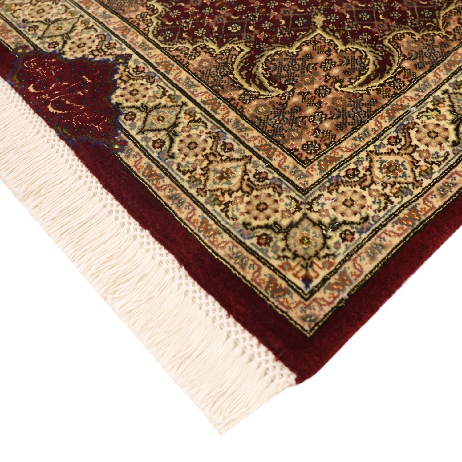 Tappeto Persero - Tabriz - Reale - 110 x 59 cm - beige scuro