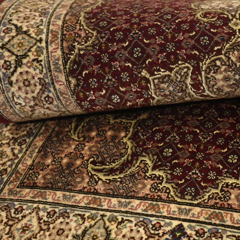 Tappeto Persero - Tabriz - Reale - 110 x 59 cm - beige scuro