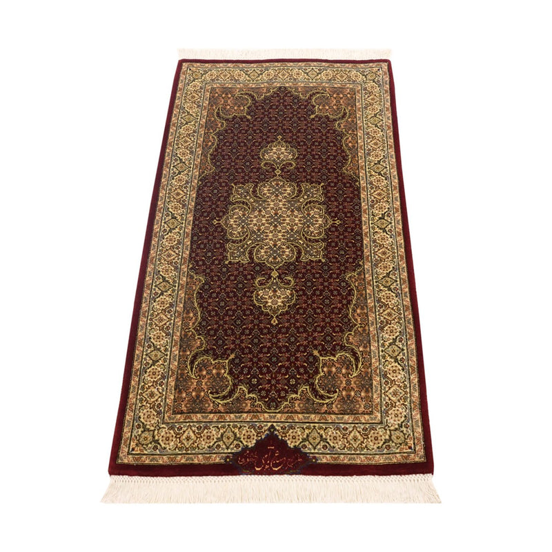 Tappeto Persero - Tabriz - Reale - 110 x 59 cm - beige scuro