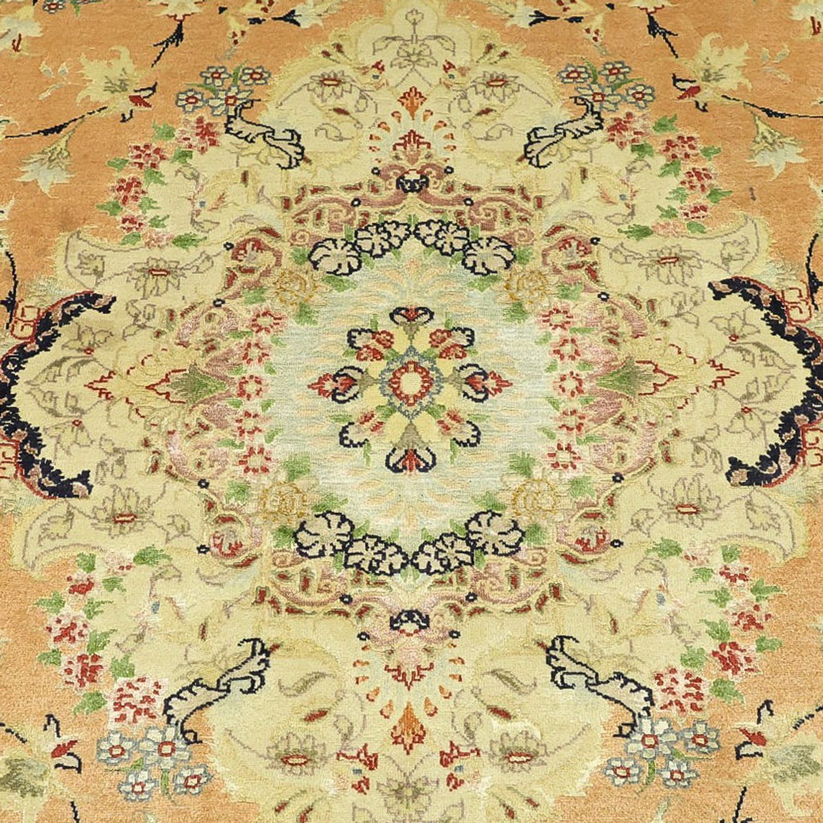 Tappeto Persero - Tabriz - Reale - Reale - 188 x 153 cm - sabbia