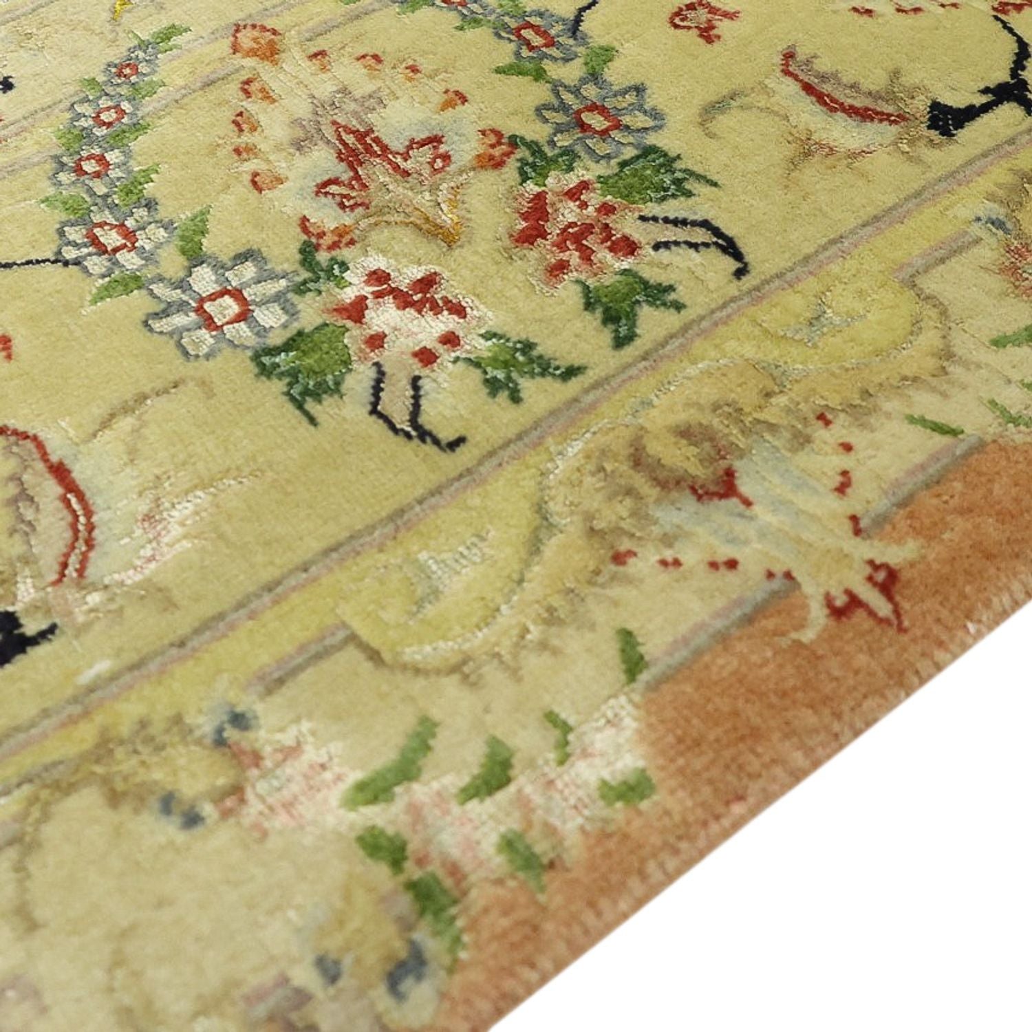 Tappeto Persero - Tabriz - Reale - Reale - 188 x 153 cm - sabbia