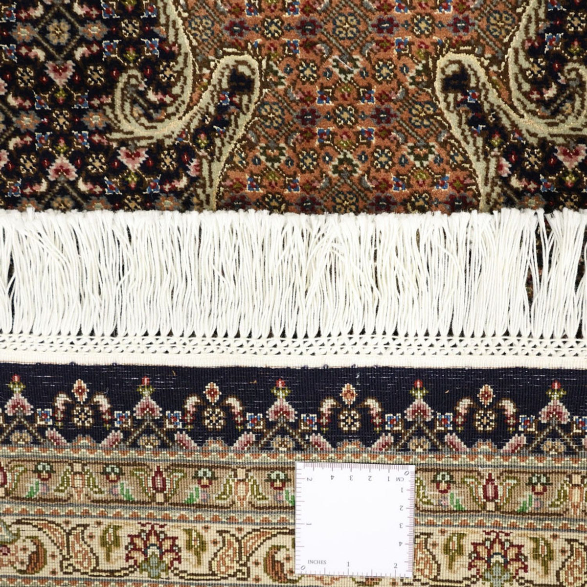 Tappeto Persero - Tabriz - Reale - Reale - 354 x 248 cm - marrone scuro