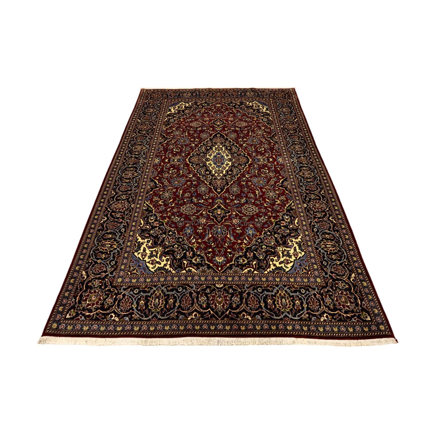 Tappeto Persero - Keshan - 222 x 144 cm - rosso