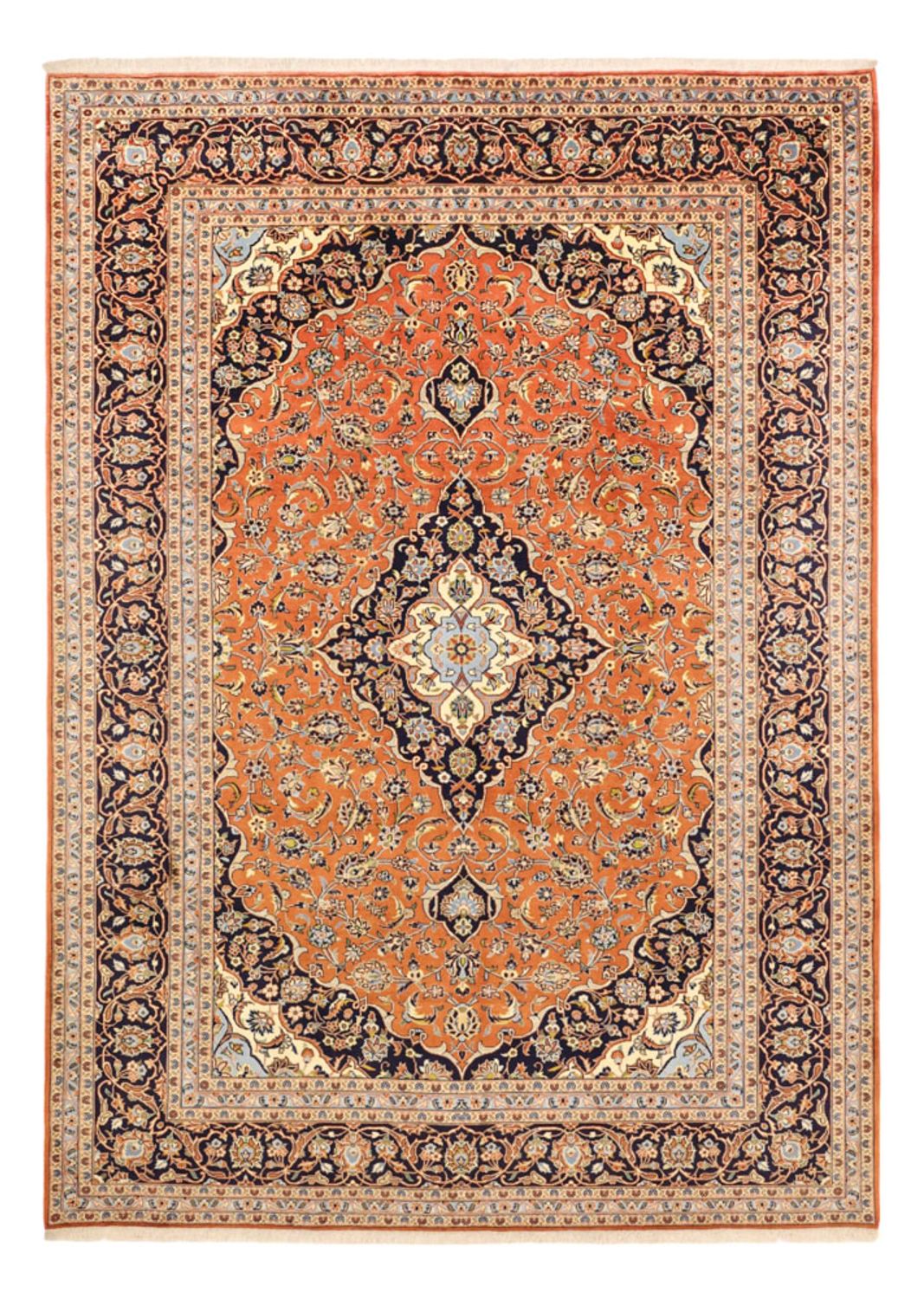 Tappeto Persero - Keshan - 347 x 251 cm - rosso chiaro