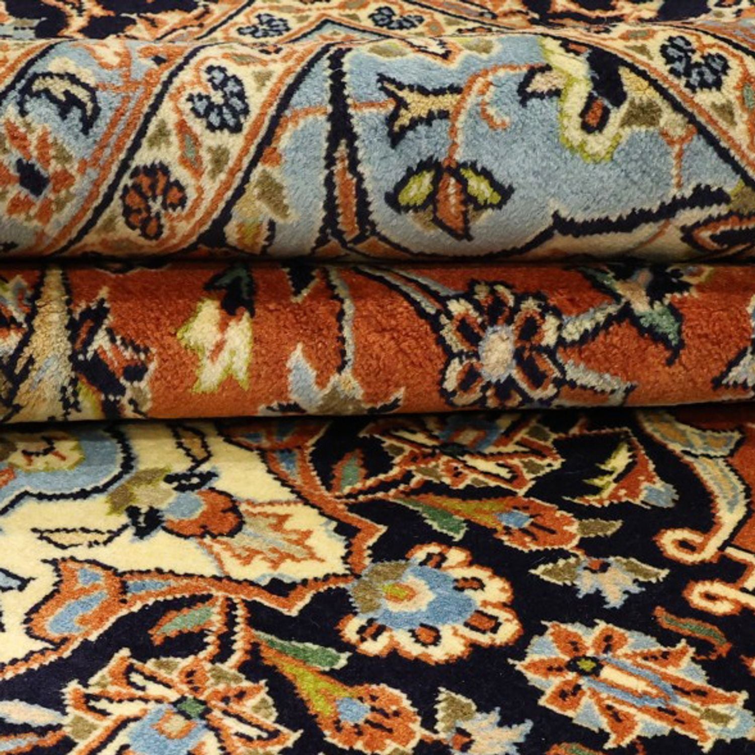 Tappeto Persero - Keshan - 347 x 251 cm - rosso chiaro