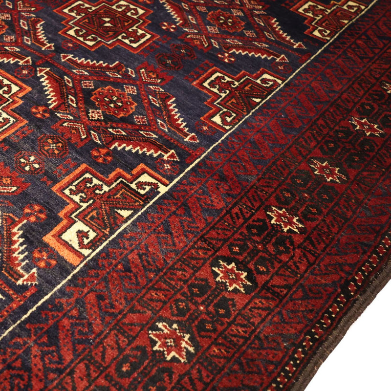 Tappeto Belutsch - 192 x 105 cm - rosso scuro