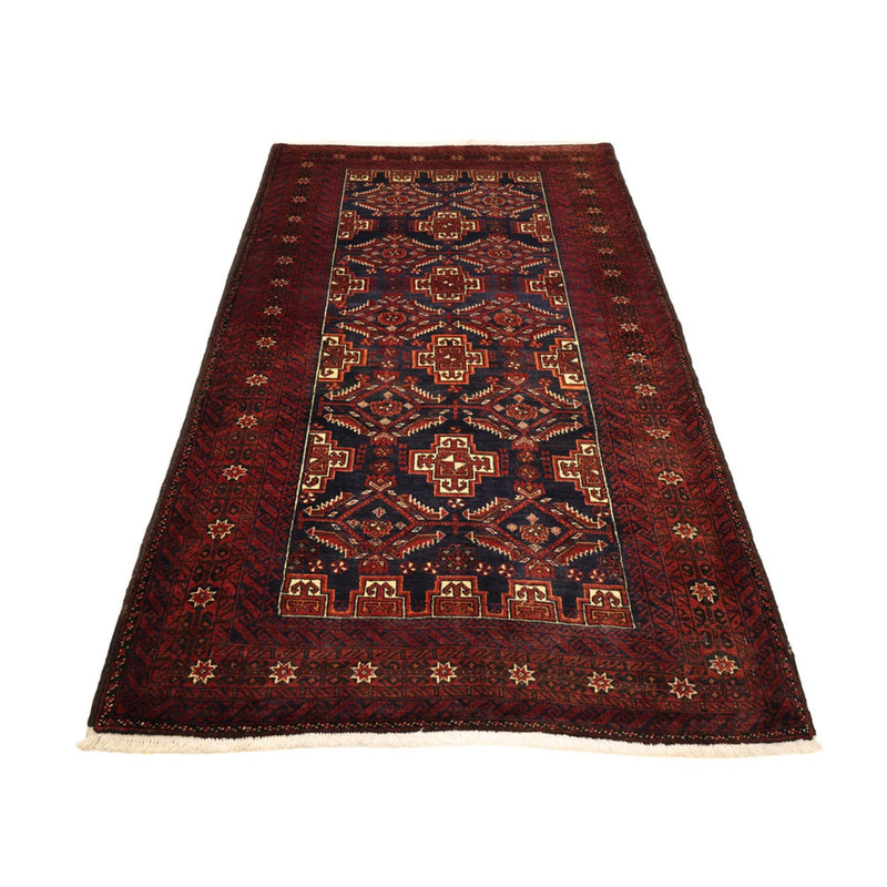 Tappeto Belutsch - 192 x 105 cm - rosso scuro