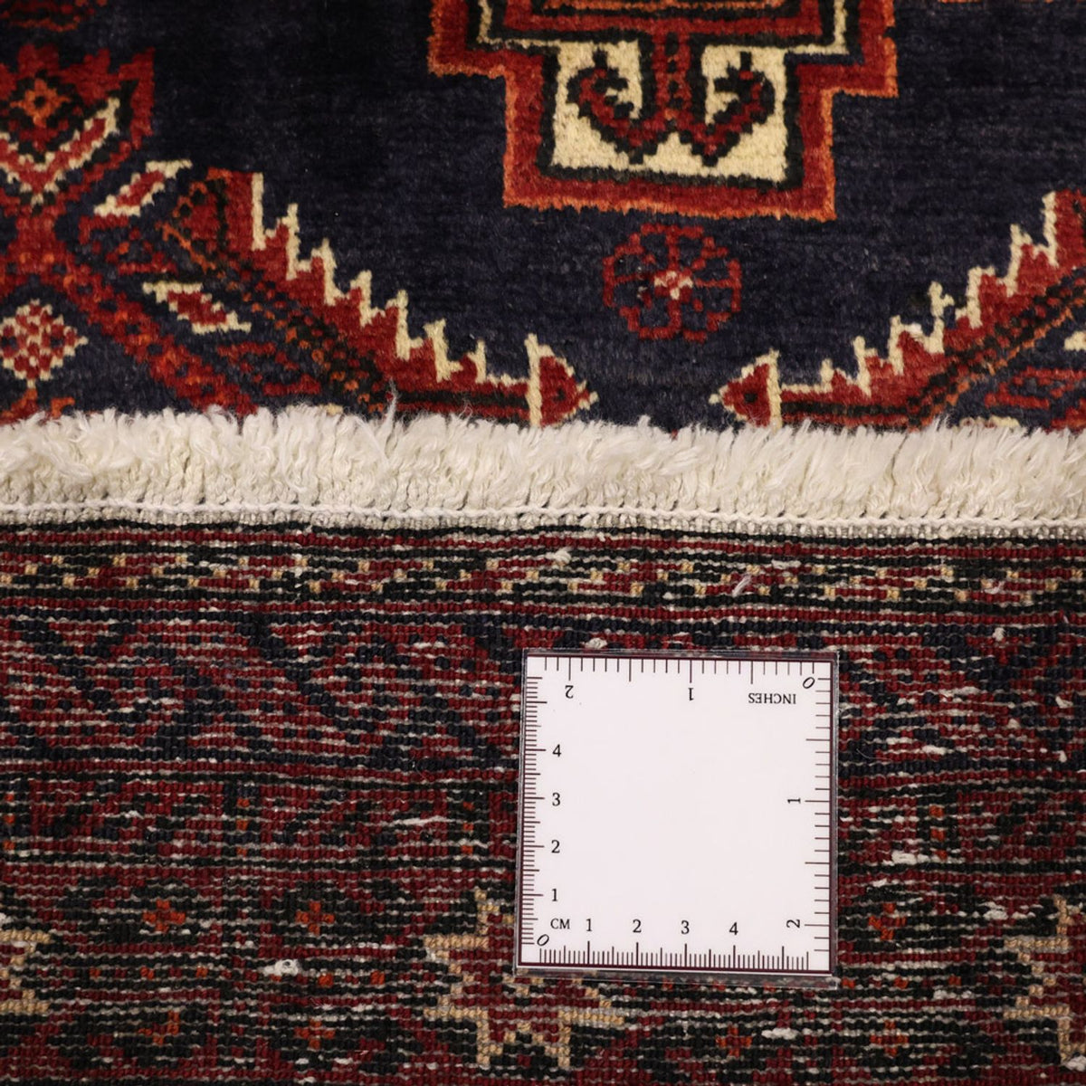 Tappeto Belutsch - 192 x 105 cm - rosso scuro