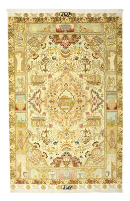 Tappeto Persero - Tabriz - Reale - Reale - 160 x 102 cm - sabbia