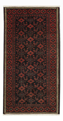 Tappeto corsia Tappeto Belutsch - 197 x 105 cm - rosso scuro
