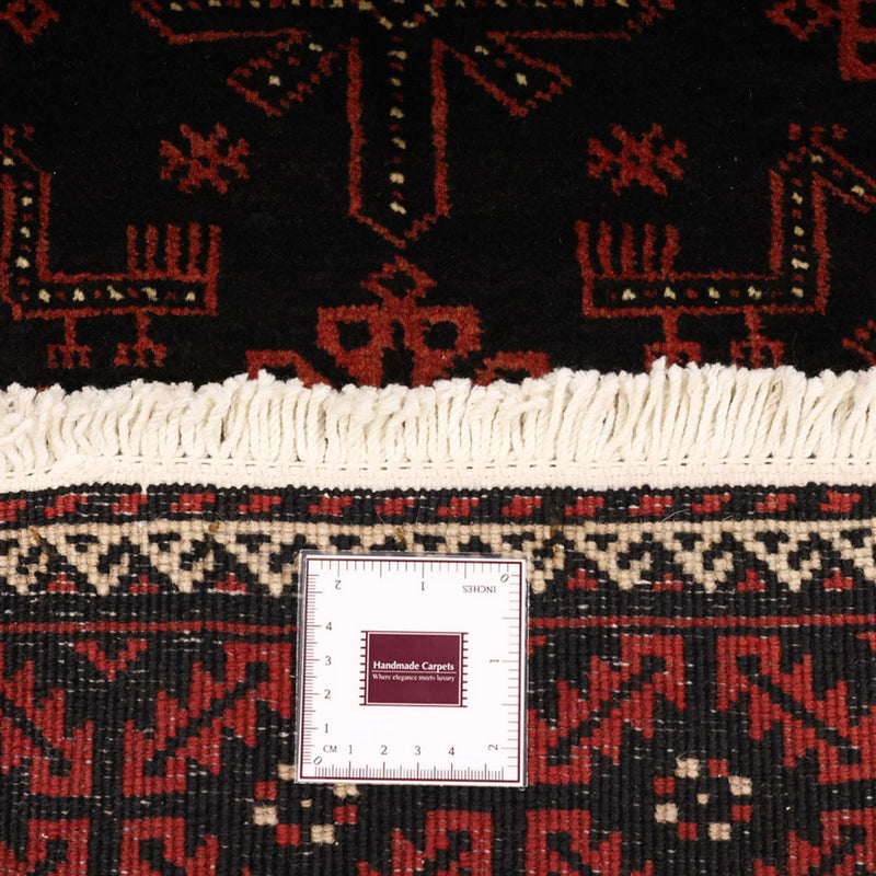 Tappeto corsia Tappeto Belutsch - 197 x 105 cm - rosso scuro