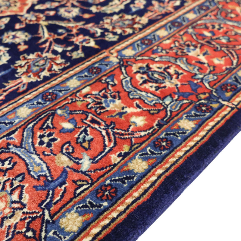 Tappeto Persero - Keshan - 169 x 114 cm - blu scuro