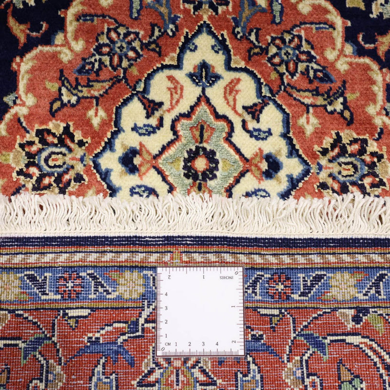 Tappeto Persero - Keshan - 169 x 114 cm - blu scuro