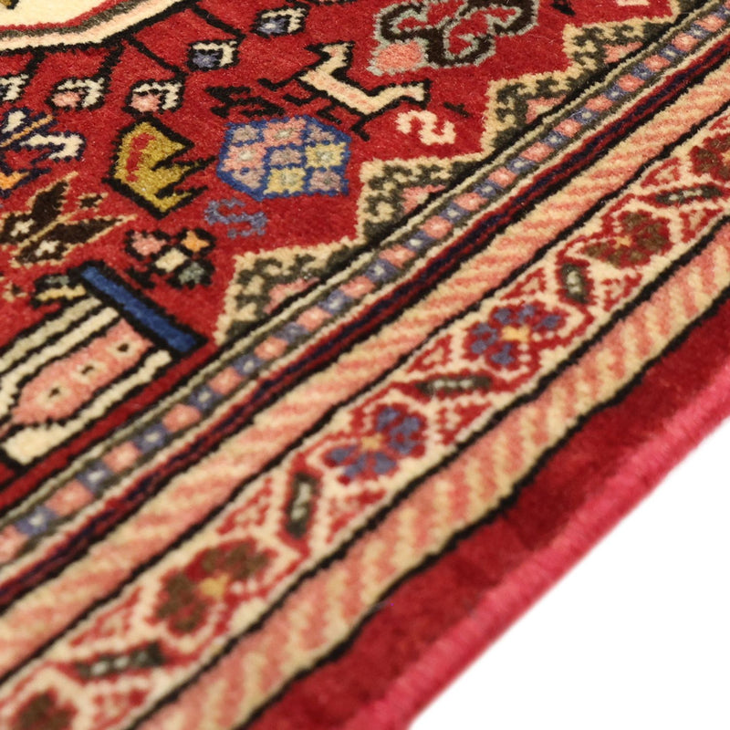 Tappeto Gabbeh - Kashkuli Persero - 153 x 70 cm - rosso