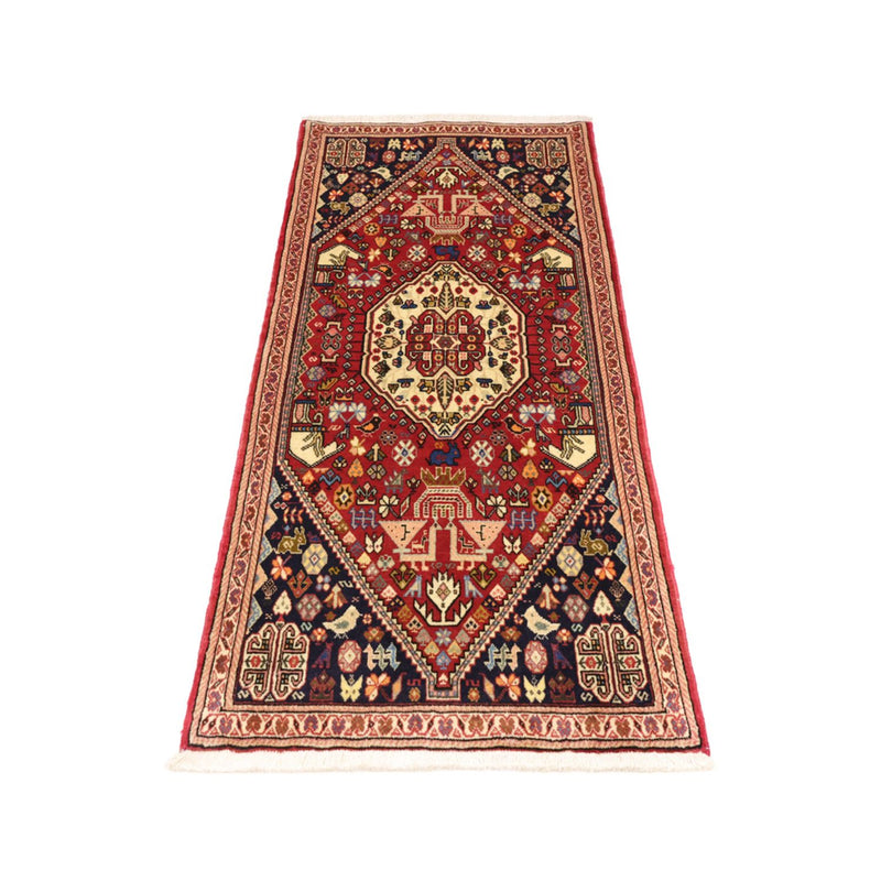 Tappeto Gabbeh - Kashkuli Persero - 153 x 70 cm - rosso