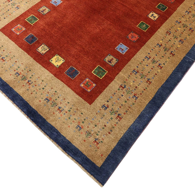 Tappeto Gabbeh - Kashkuli Persero - 184 x 121 cm - rosso