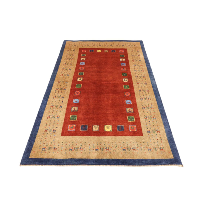 Tappeto Gabbeh - Kashkuli Persero - 184 x 121 cm - rosso