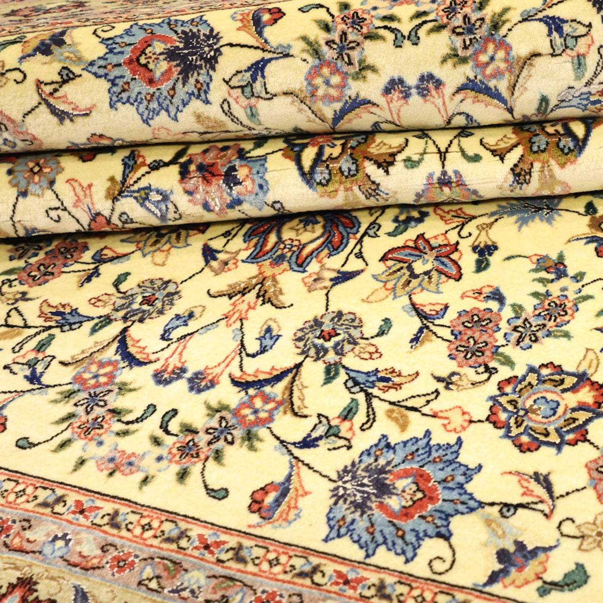 Tappeto Persero - Isfahan - Premio - 153 x 100 cm - beige