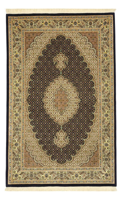 Tappeto Persero - Tabriz - Reale - Ordito di seta - 160 x 98 cm - beige scuro