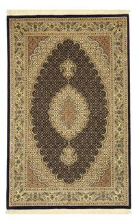 Tappeto Persero - Tabriz - Reale - Ordito di seta - 160 x 98 cm - beige scuro