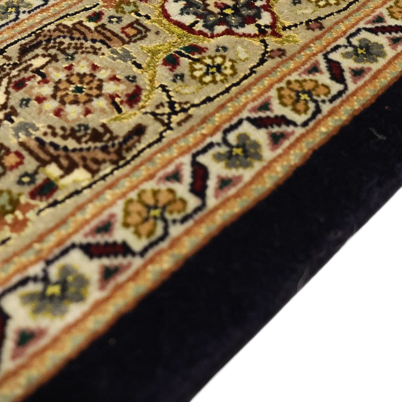 Tappeto Persero - Tabriz - Reale - Ordito di seta - 160 x 98 cm - beige scuro
