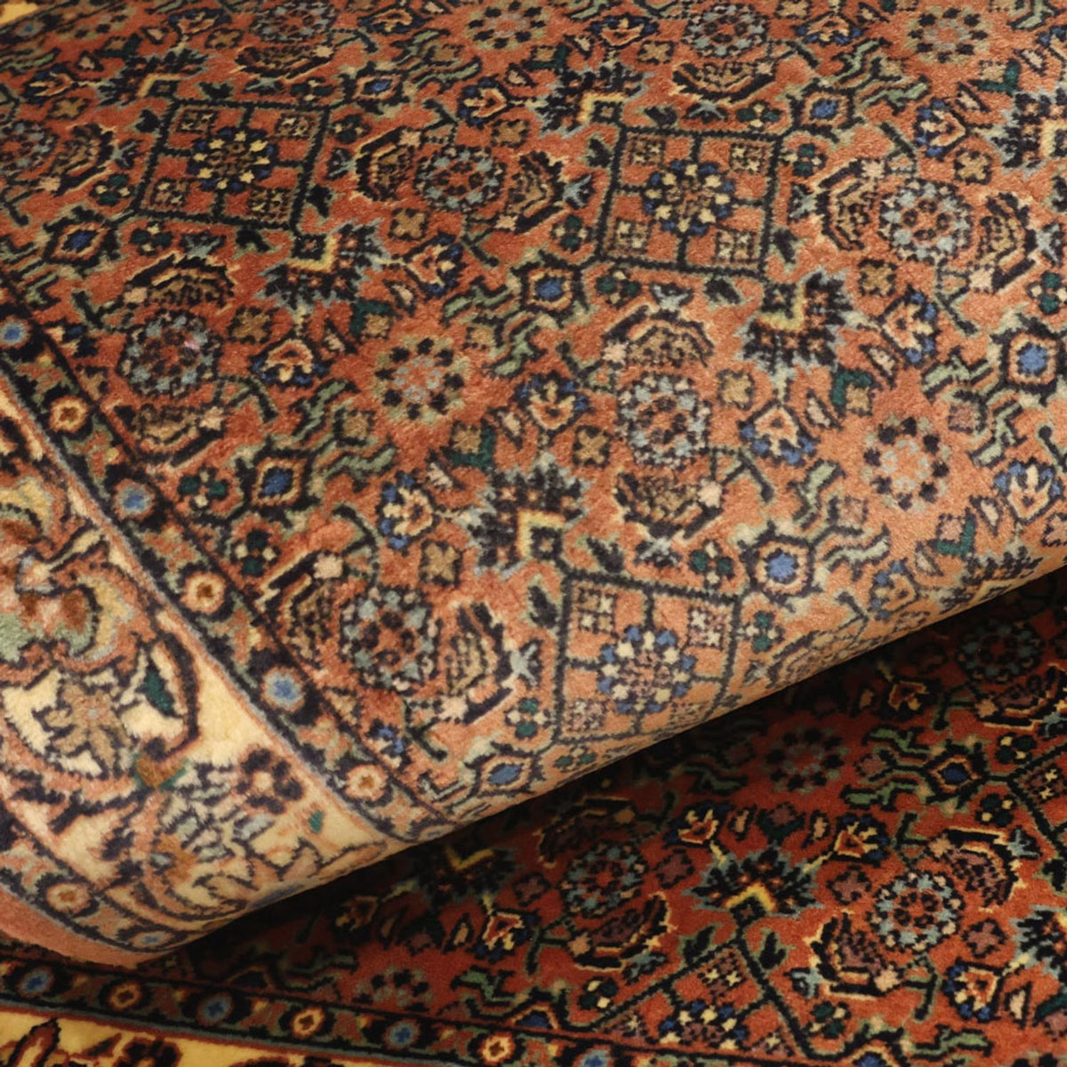 Tappeto Persero - Bidjar - 144 x 71 cm - beige scuro