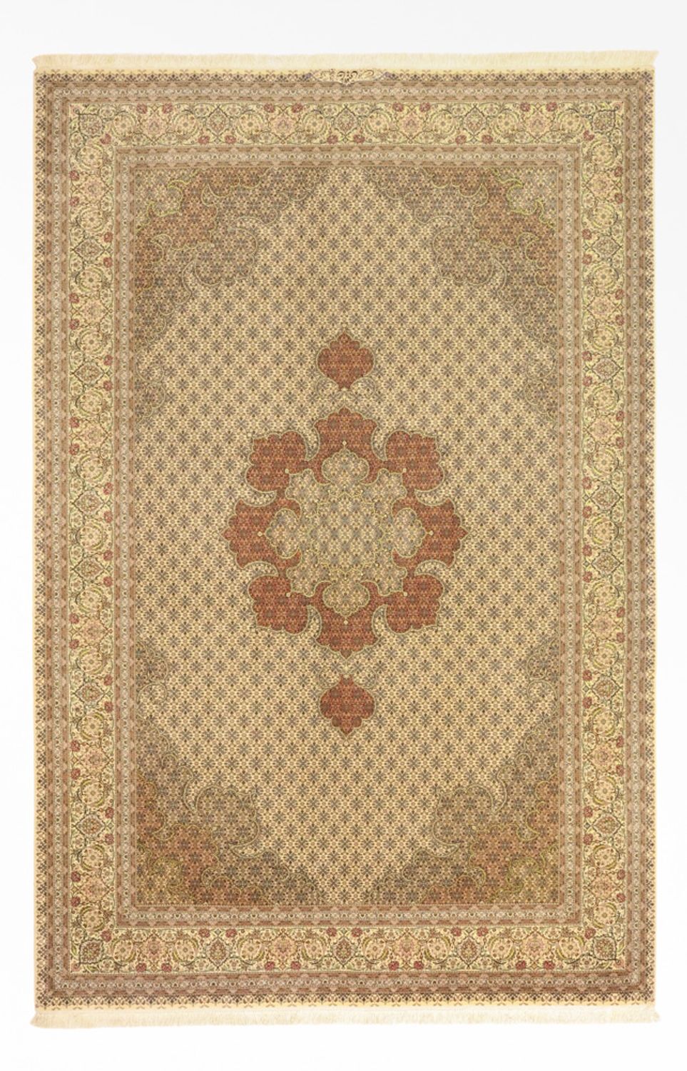 Tappeto Persero - Tabriz - 300 x 201 cm - beige chiaro