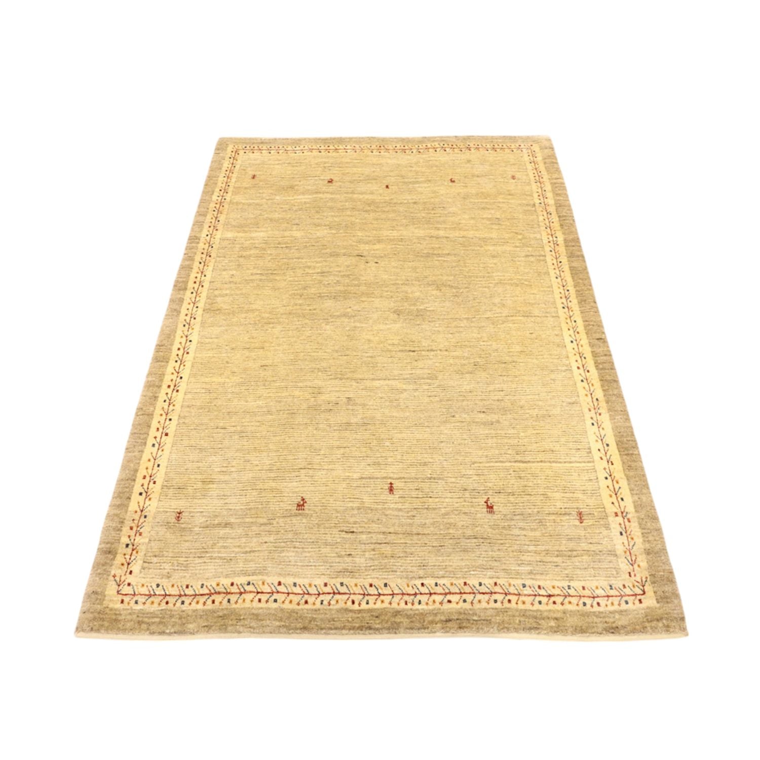 Tappeto Gabbeh - Kashkuli Persero - 158 x 112 cm - beige