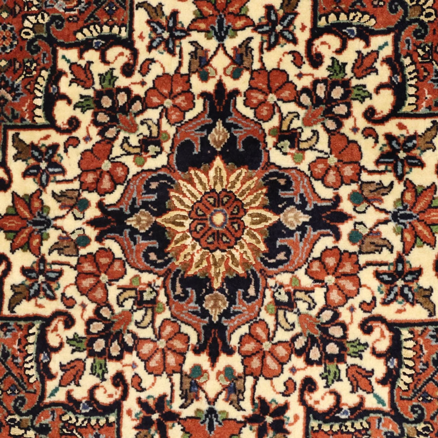 Tappeto Persero - Bidjar - 141 x 89 cm - beige scuro