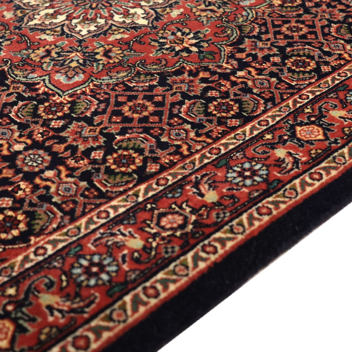 Tappeto Persero - Bidjar - 131 x 79 cm - rosso scuro