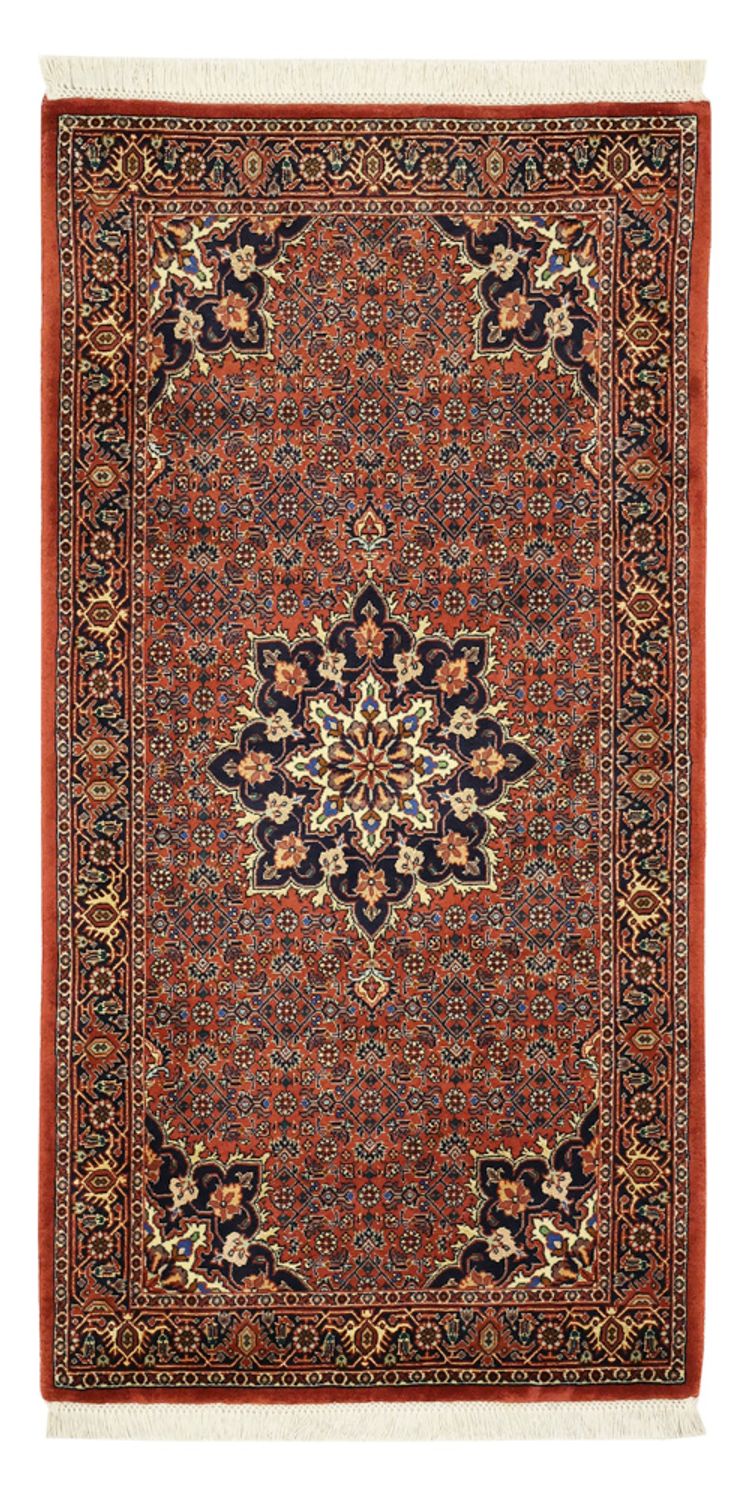 Tappeto Persero - Bidjar - 139 x 68 cm - rosso scuro