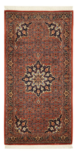 Tappeto Persero - Bidjar - 139 x 68 cm - rosso scuro