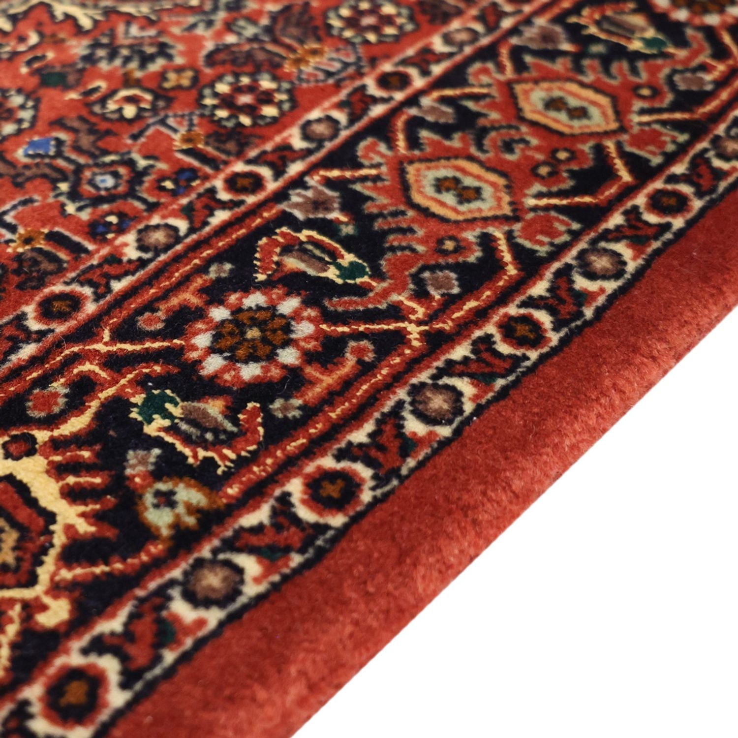 Tappeto Persero - Bidjar - 139 x 68 cm - rosso scuro