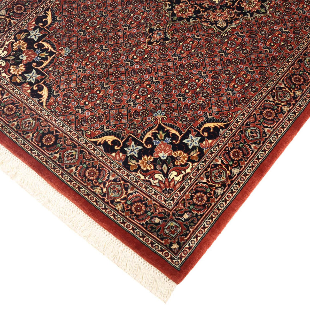 Tappeto Persero - Bidjar - 153 x 91 cm - rosso scuro