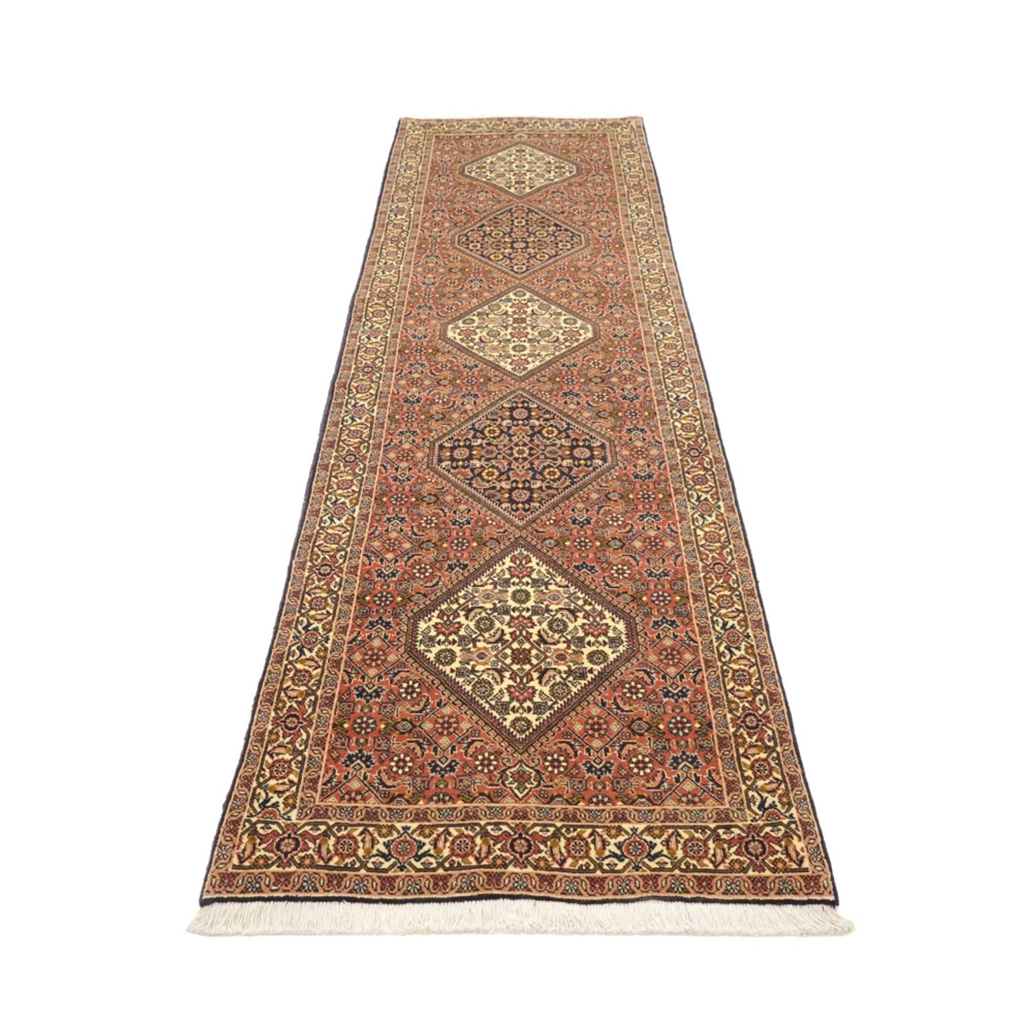 Tappeto corsia Tappeto Persero - Bidjar - 297 x 82 cm - terracotta