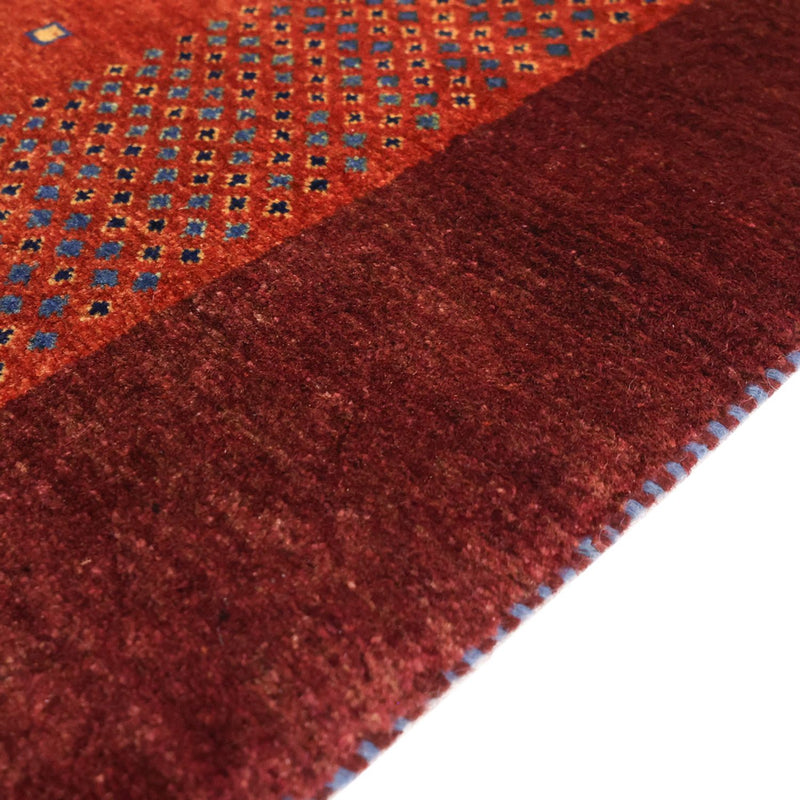 Tappeto Gabbeh - Kashkuli Persero - 157 x 104 cm - rosso